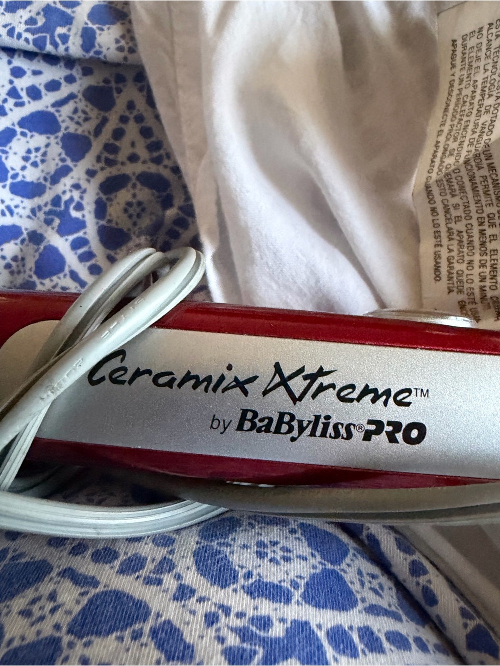 BaByliss PRO Ceramic Xtreme Red Flat Iron - Women Hair Tool